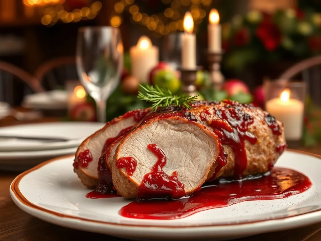 Prosty przepis na schab ze śliwką – idealne danie na święta