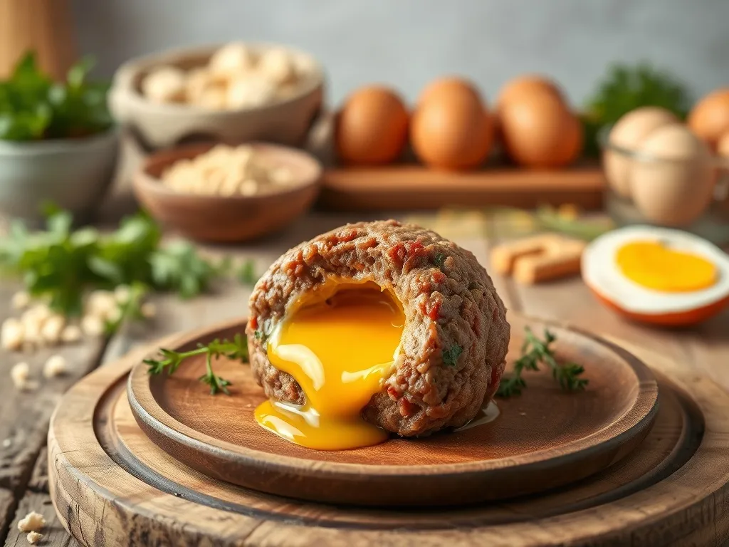 Prosty przepis na klops z jajkiem – smaczna i łatwa potrawa