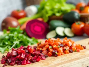 Prosty przepis na buraczki z papryką – szybka i smaczna sałatka