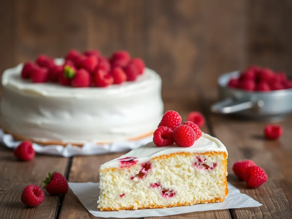 Ciasto malinowa chmurka: przepis na dużą blachę krok po kroku