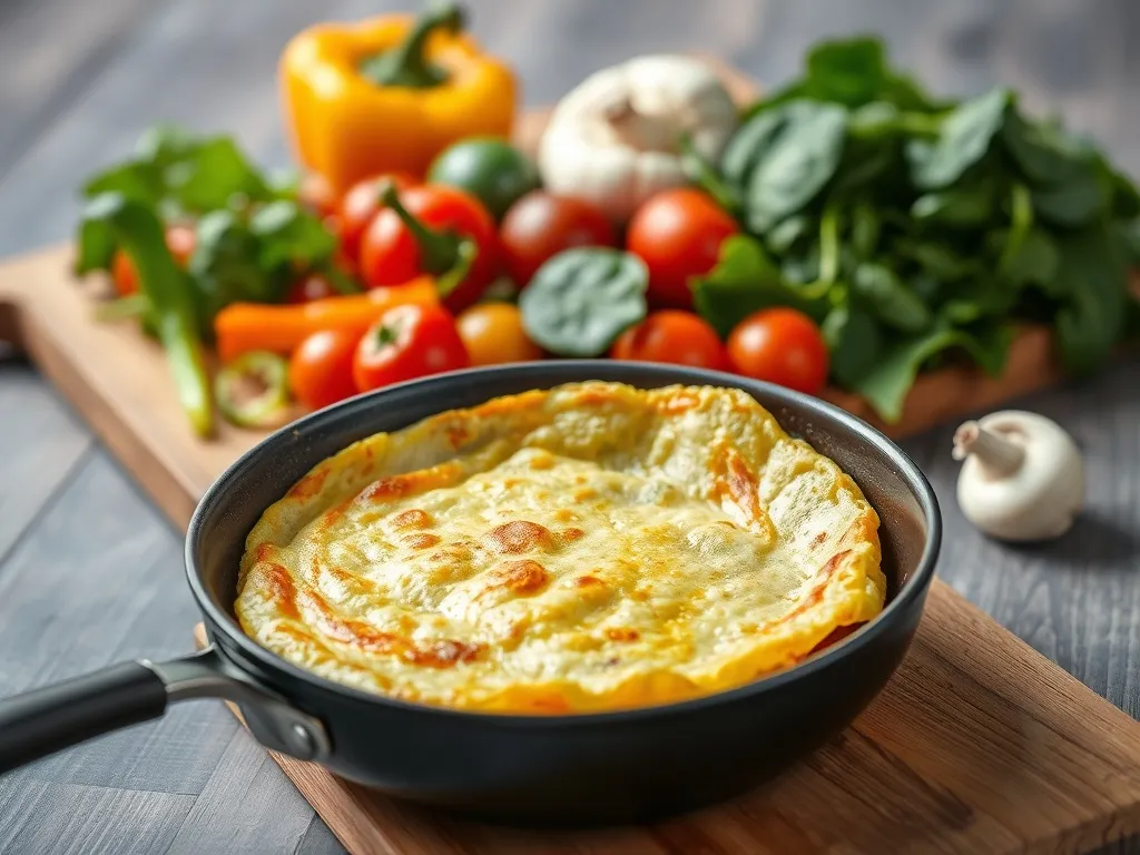 Omlet na słono: przepis na pyszne danie z warzywami