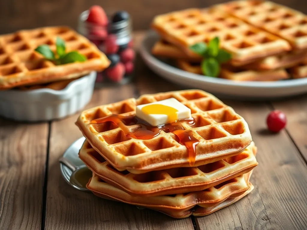 Przepis na gofry: domowe, lekkie i chrupiące!
