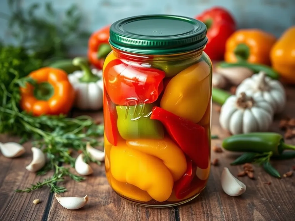 Papryka konserwowa - przepis na 5 kg pysznych przetworów