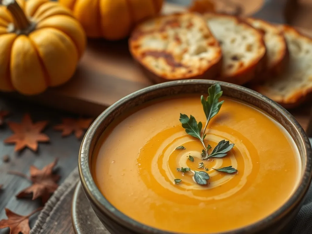 Prosty przepis na krem z dyni z grzankami – smacznie i łatwo!