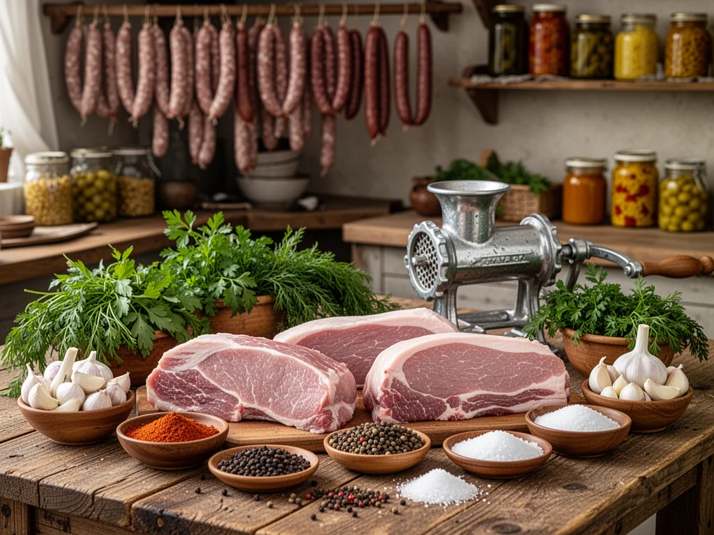 Kiełbasa swojska – przepis na 3 kg pysznej domowej kiełbasy